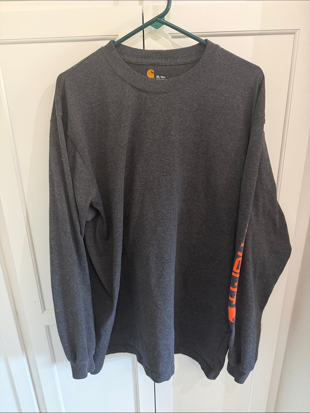 Carhartt Charcoal Long Sleeve Tee